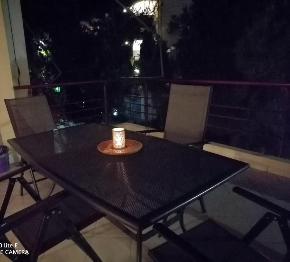 Beach N Fun Bbq Fireplace Saronida Exterior foto